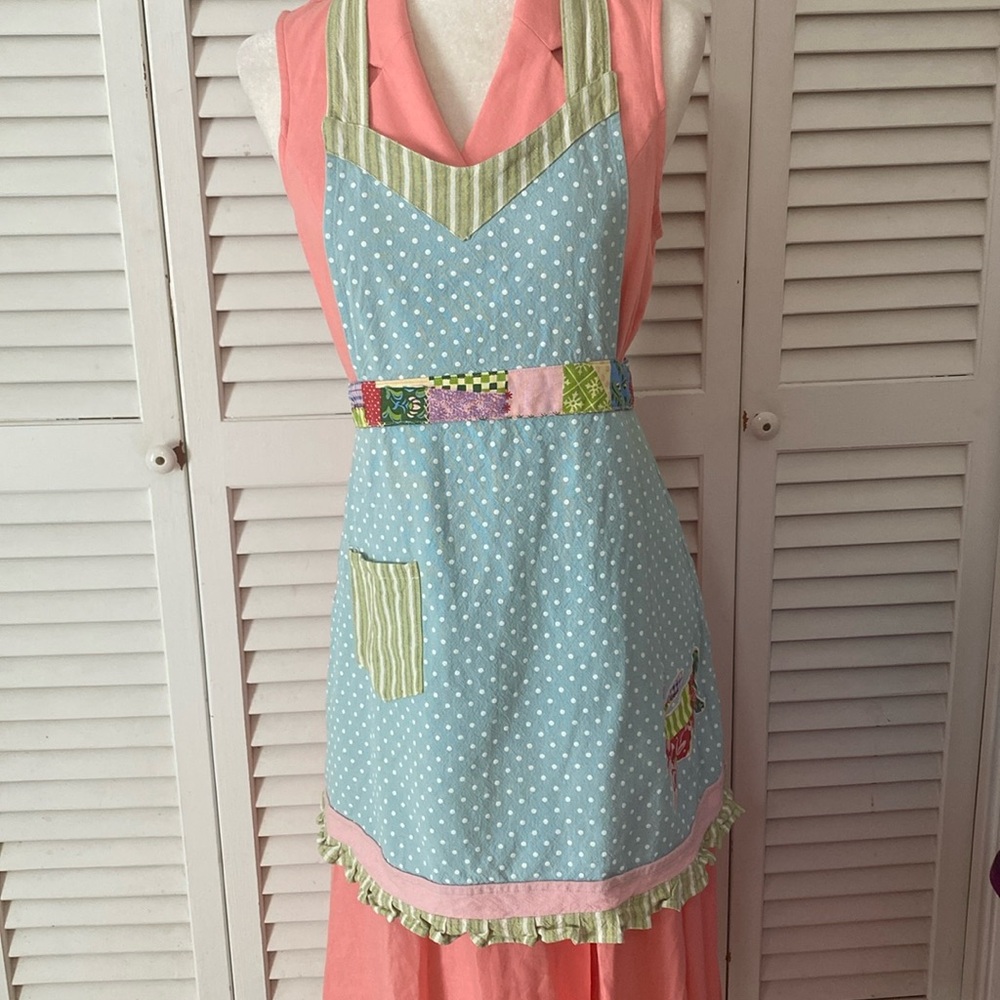 Bunny Apron multi colored size S/M